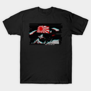 Glicht art Japanese Kamikaze pilot T-Shirt